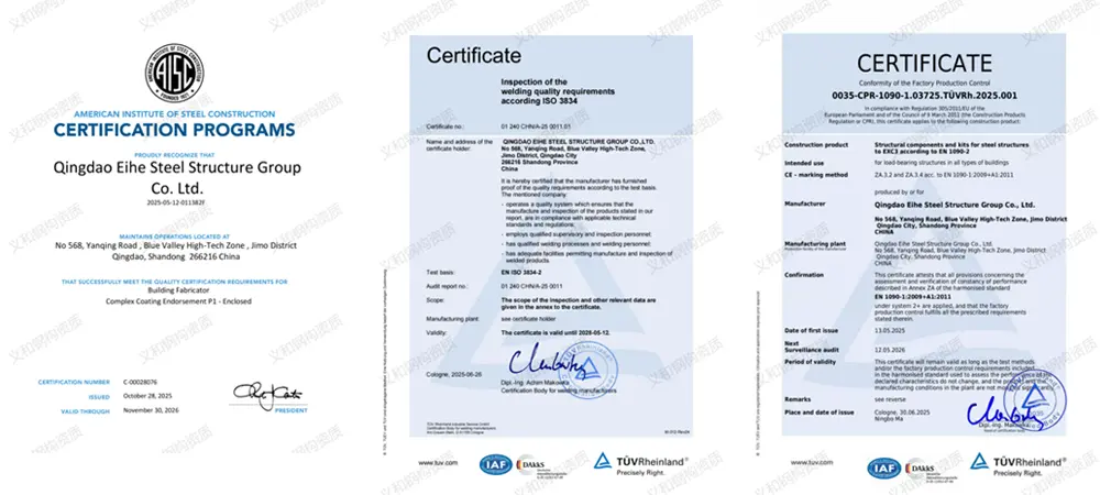 Steel Rainwater Collection Building