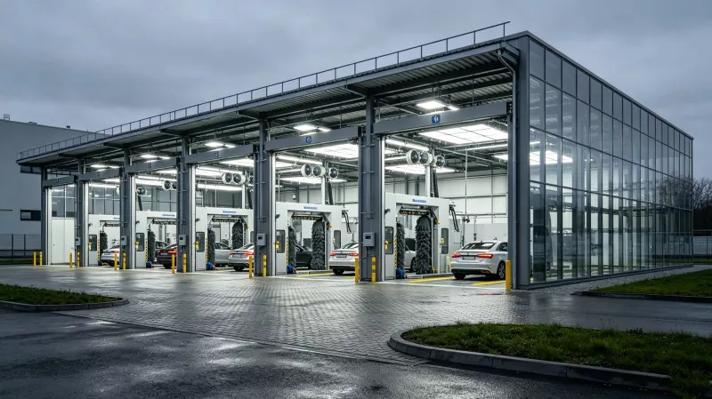 Firwat ass Steel Frame Car Wash Center Construction déi intelligentste Investitiounswahl ginn?