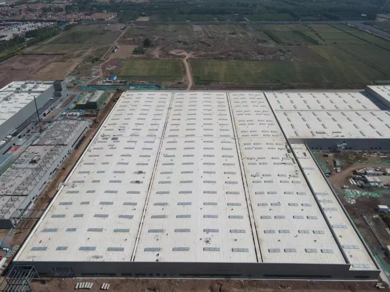 Fir wéi eng Szenarie si grouss Skala Stolstruktur Warehouse Konstruktioun gëeegent?
