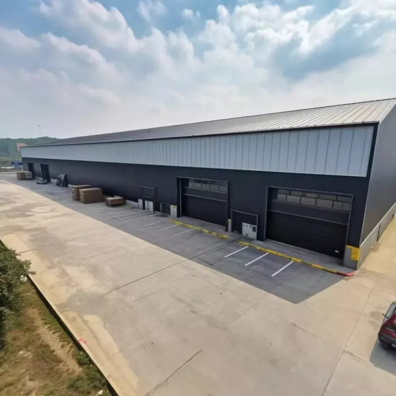 Grouss Spann Steel Struktur Warehouse