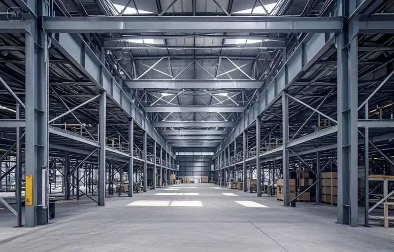 Heavy Steel Struktur Warehouse