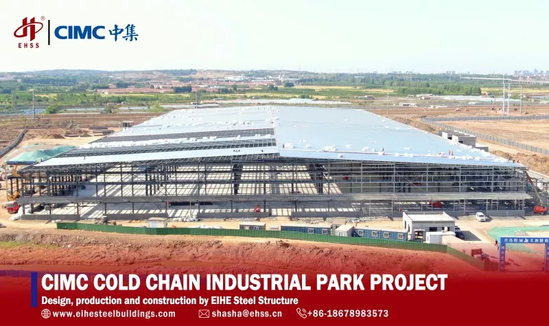 Two Story Steel Industrial Workshop Construction