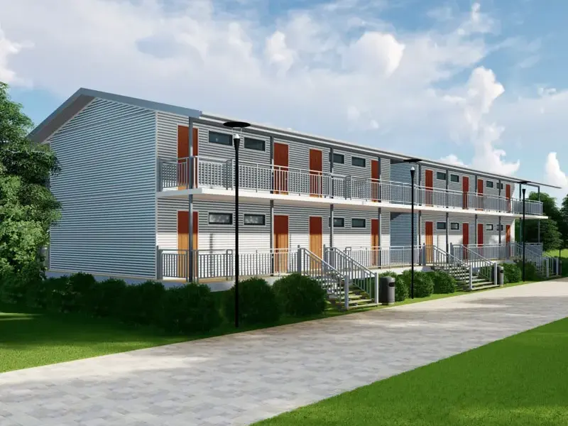 Liicht Steel Dormitory Gebaier