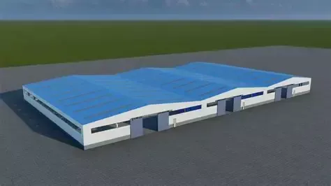 Liicht Steel Struktur versammelt Warehouse