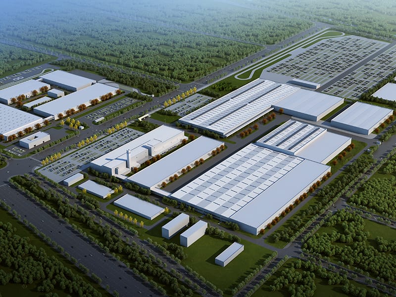 Modern Stol Struktur Warehouse