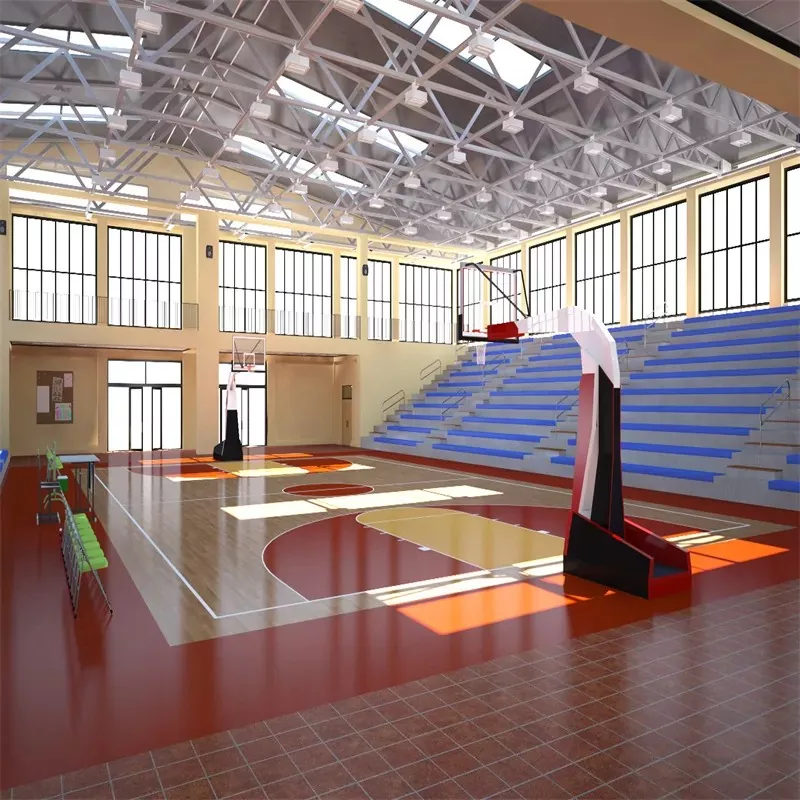 Prefabrizéierten Design Layout Steel Stadium