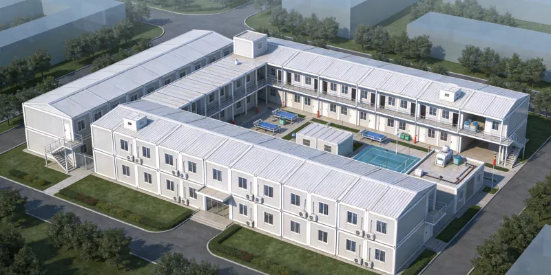 Prefabrizéierten Emergency Infectious Hospital