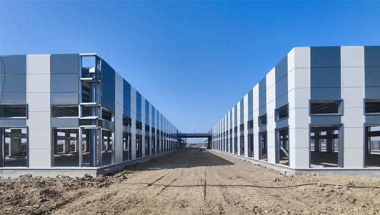 Prefabrizéiert Light-Stol Warehouse Modul