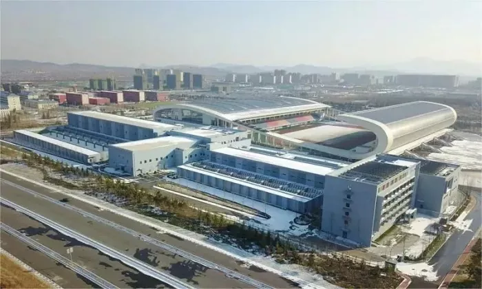Prefabrizéierten Special-Form Sports Stadium