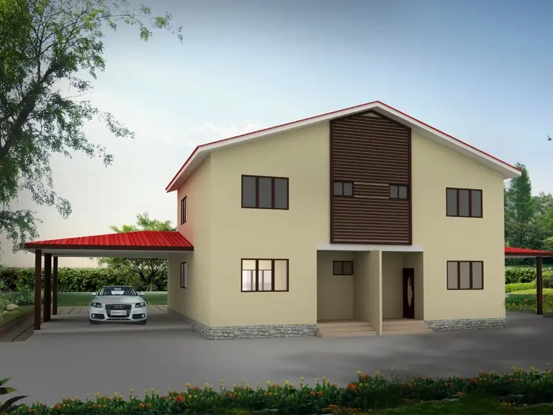 Prefabrizéierten Stol Schoul Dormitory