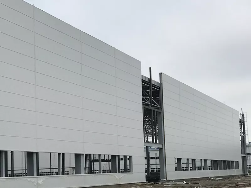 Rock Woll Sandwich Panel House