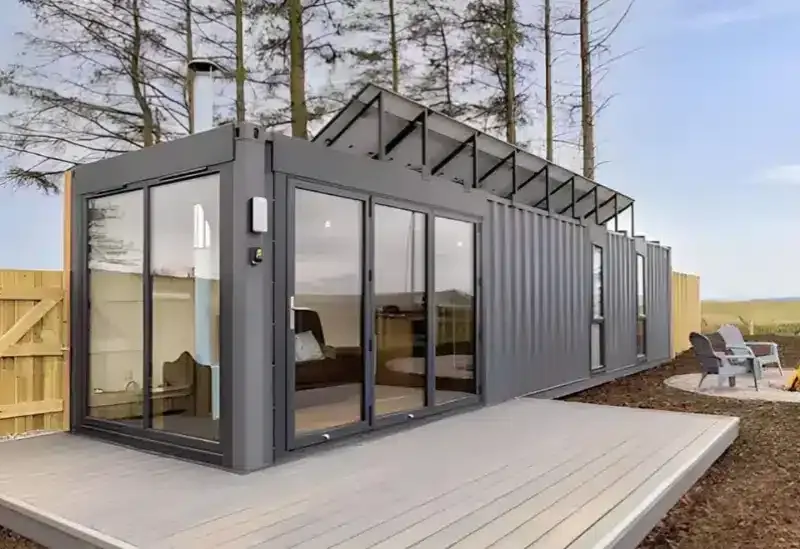 Single-Eenheet Container House Steel Construction