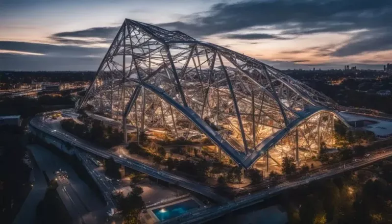 Space Truss Ausstellung Hall