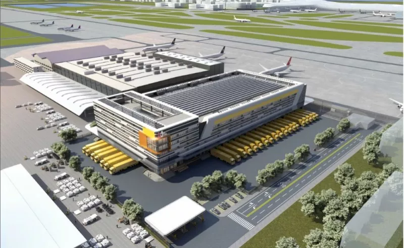 Stol Struktur Airport Cargo Terminal