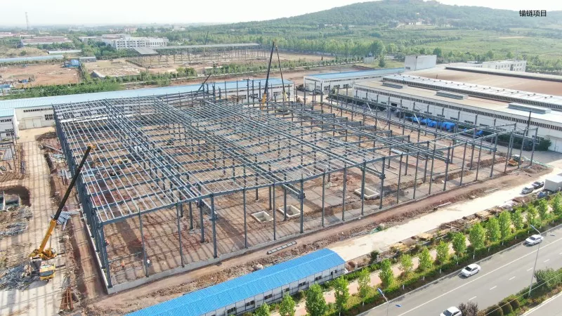 Stol Struktur Chemeschen Stockage Warehouse Construction