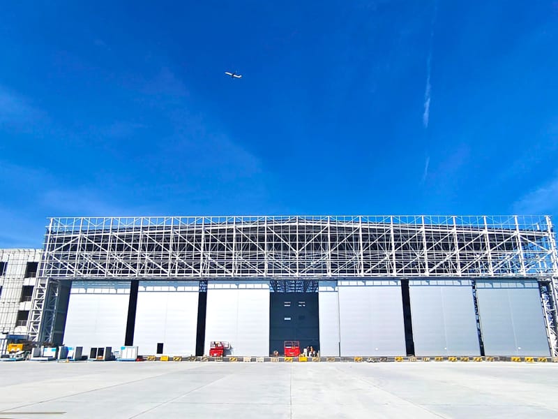 Stol Struktur Civil Aviation Hub Hangar