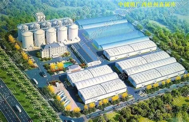 Stol Struktur Grain Stockage Depot