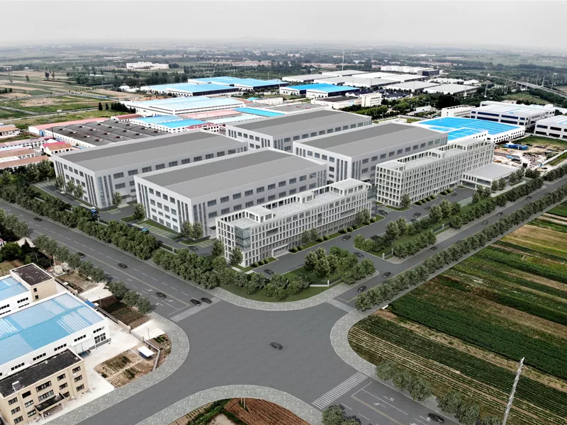Stol Struktur Industriezon grouss Skala Prefabrizéierten Gebai