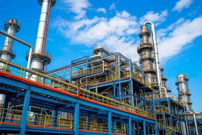 Stol Struktur Industriell Plant