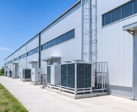 Stol Struktur semiconductor Produktioun Workshop Bau