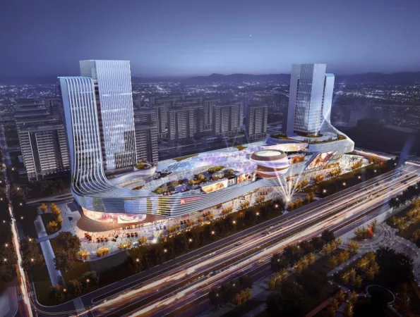 Stol Struktur Shopping Mall Construction